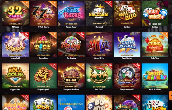 Các loại hình slot game hot nhất trên thị trường